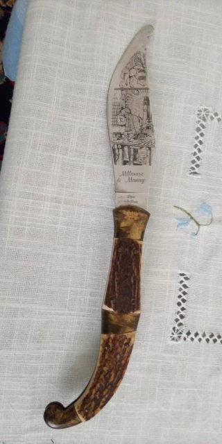 Coltello Catalana Millenario di Maniago