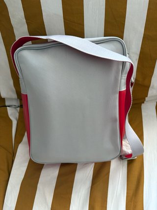 Bandolera CK Calvin Klein Gris y Roja