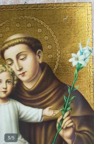 Imagen San Antonio de Padua con Jesús