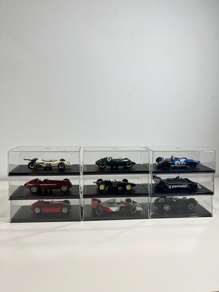 Lote 9 coches F1 RBA Campeones del Mundo 1:43
