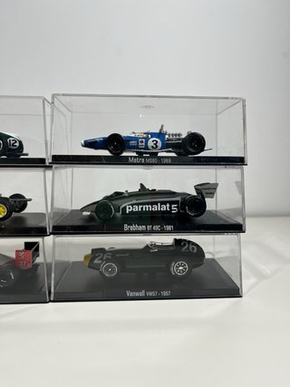 Lote 9 coches F1 RBA Campeones del Mundo 1:43