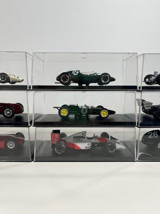 Lote 9 coches F1 RBA Campeones del Mundo 1:43