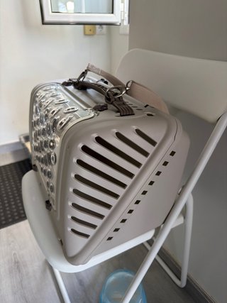 Transportín para gato o perro pequeño