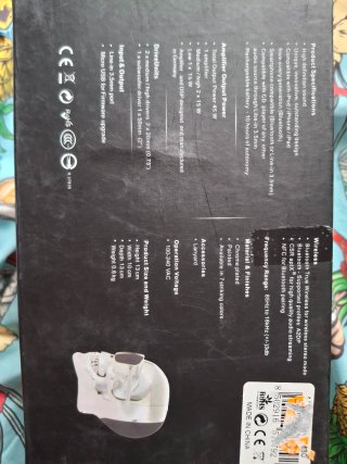 Altavoz Calavera Plata y Negro