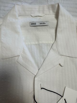 Camisa verano hombre Mango