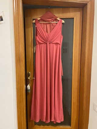 Vestido La Croixé talla 36 + fular a juego