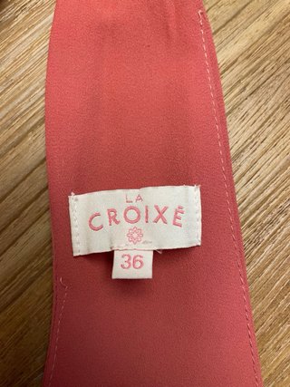 Vestido La Croixé talla 36 + fular a juego