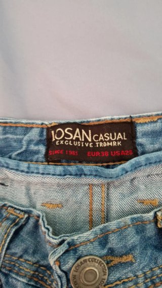 Bermudas vaqueras Losan talla 38.