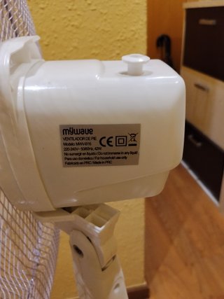 Ventilador de pie 3 velocidades