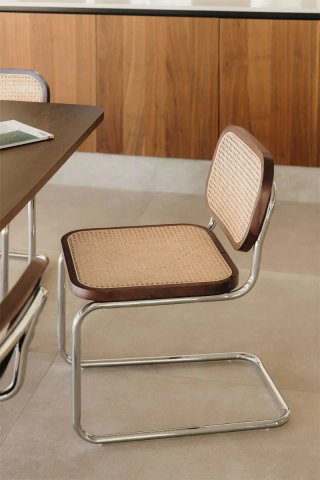 Silla de comedor en ratán Tento