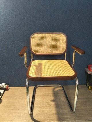 Silla de comedor en ratán Tento