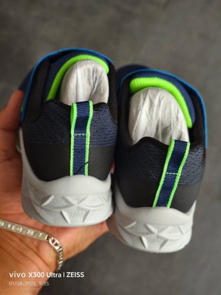 Zapatillas Skechers Niño Azul/Verde