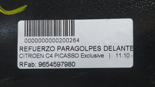 REFUERZO PARAGOLPES DELANTERO CITROEN C4 PICASSO Exclusive