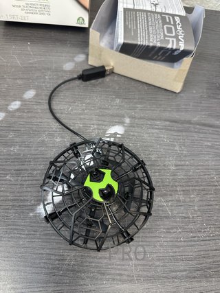 Dron con sensor