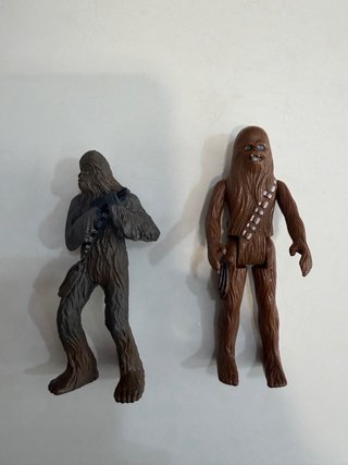 Lote 2 Figuras Chewbacca Star Wars Kenner 1977