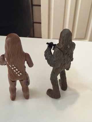 Lote 2 Figuras Chewbacca Star Wars Kenner 1977