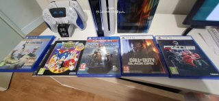 Consola PS5 + 5 Juegos + Mando