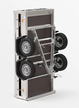 NUEVO: Remolque 2 ejes 265x130x80 cm