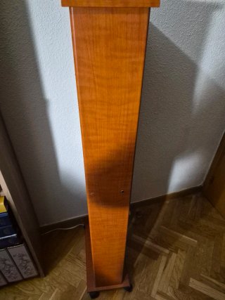 Estantería CD Madera Marrón Negra
