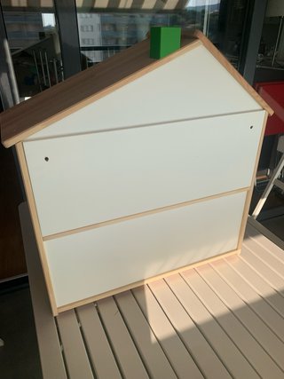 Casita Estantería Ikea Madera