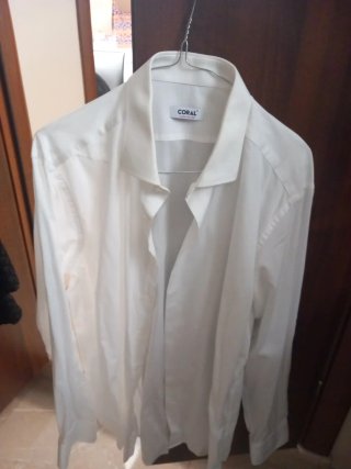 Camicia uomo CORAL bianca