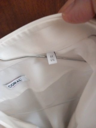Camicia uomo CORAL bianca