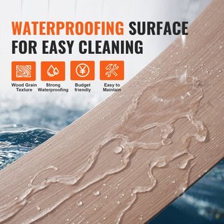 Azulejos de Vinilo Autoadhesivos 36 x 6 pulgadas, 36 Azulejos de 2.5mm de Grosor, Suelo de Madera Natural para DIY en Cocina, Comedor, Dormitorios y Baños, Fácil para Decoración del Hogar