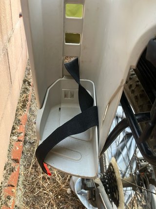 Silla Portabebés Trasera para Bicicleta