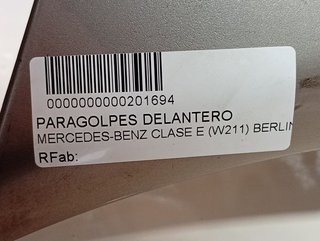 PARAGOLPES DELANTERO MERCEDES-BENZ CLASE E (W211) BERLINA E 270 CDI (211.016)