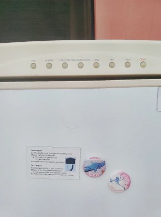 Nevera Daewoo blanca
