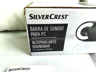 Barra de Sonido Silvercrest para PC