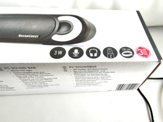 Barra de Sonido Silvercrest para PC