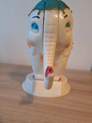 Hucha elefante decorado