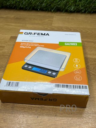 Báscula Cocina Pantalla LCD GRIFEMA
