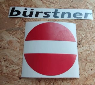 Pegatina Bürstner Adhesivos caravana Autocaravana