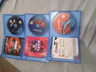 Lote 3 Juegos FIFA PS4: 18, 19, 20