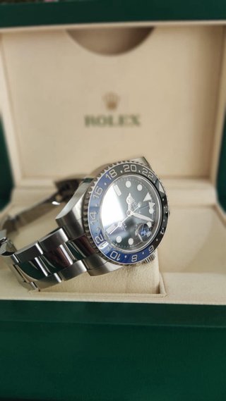 Rolex GMT-Master II Batman 116710BLNR casi nuevo