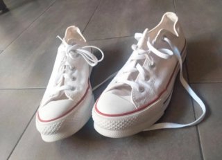 Converse All Star Blancas Talla 39
