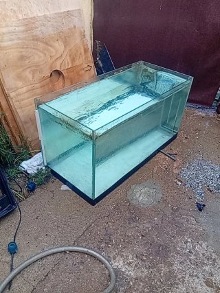 Acuario de cristal
