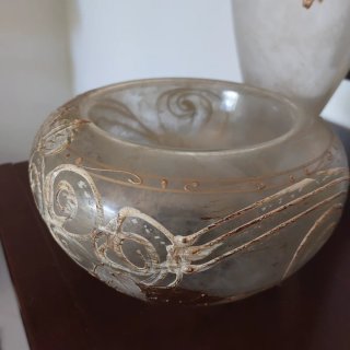 Jarron Gipar Italia Cristal Dorado