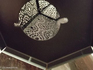 Lámpara Decorativa Metálica