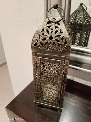 Lámpara Decorativa Metálica