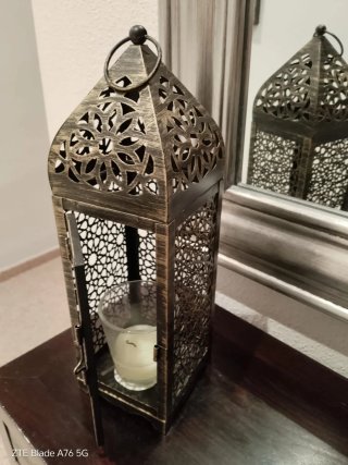 Lámpara Decorativa Metálica