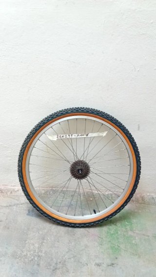 Rueda Trasera Completa 26 Bicicleta