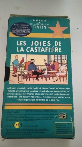 Tintin: Las joies de Castafiore VHS