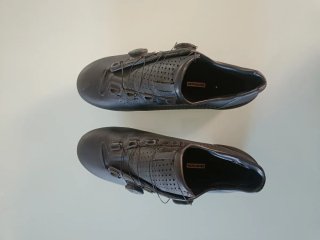 Zapatillas carbono Ciclismo Van Rysel Negras