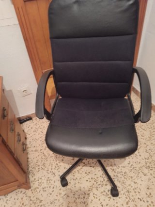Cabecero de madera escritorio mesa de noche silla