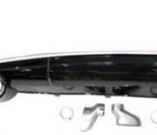 Difusor Trasero Audi A7 2015-2018 Look RS7 ABS