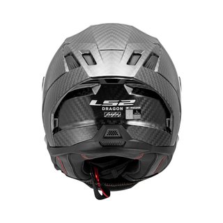 NUEVO LS2 FF807 Dragon Carbon Negro Mate talla M