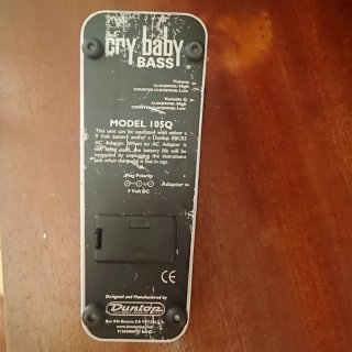 Pedal Wah Cry Baby 105Q Bajo